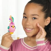 Fingerlings Sweet Tweets Bird: Debbie, Record & Play Secret Messages, 40+ Sounds & Reactions, Pink