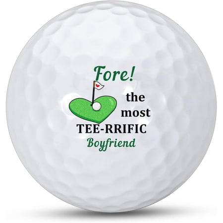 Funny Golf Ball Gifts for Boyfriend Birthday Anniversary for Him Men Husband 1st Anniversary Fathers Father s Day Golf Ball Gifts Accessories for Men Him Boyfriend Golfers Gift Valentines Birthday