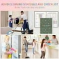 thumbnail image 4 of ADHD Cleaning Planner for Adults & Women – Undated Daily,Weekly & Monthly Household Cleaning Schedule&Checklist Organizer,Family Chore Tracker,DIY Home Management Notebookhouse cleaning planner–Green, 4 of 8