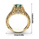 thumbnail image 5 of Qarigey Anillo de Metal brillante, joyería de mano DIY, fiesta, vacaciones, moda, pareja elegante, ropa, decoración de nudillos Ropa, zapatos y accesorios Miscelánea Talla 6 Qarigey AP017300-01, 5 of 6