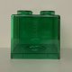 thumbnail image 5 of Clear Money Saving Bank Building Block Design Rectangular Transparent Coin Saving Box for Kids Boys Girls Green 8.9x8.9x9.2cm / 3.5x3.5x3.6in, 5 of 5