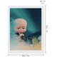 thumbnail image 2 of El Bebé Jefazo Niño Blanco Kits de Pintura de Diamantes para Adultos 5D DIY Diamond Art Kits Full Drill Diamond Dots para Regalo Decoración de Pared y Relajación Artes de Gemas 30*40cm, 2 of 6