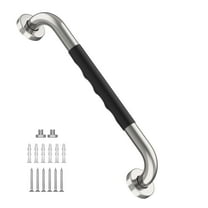 Senya 2PCS Shower Grab Bar w/ Anti Slip Rubber Grip, Senya 12 Inch Stainless Steel Bath Grab Bar, Bathroom Balance Bar, Wall Mount Safety Handrail Support