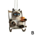 thumbnail image 5 of 2D Car Pendant Acrylic Dog Drop Ornament Universal Auto Rearview Mirror Decoration Gift Hanging Toy Dog Interior Decor L3Y7, 5 of 8