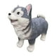 thumbnail image 2 of Bonita estatua de perro, modelo animal, figura de resina, divertida figura coleccionable pequeña de husky siberiano, cachorro de pie, decoración para, 2 of 8