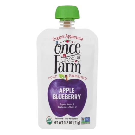 Apple blueberry organic applesauce by Once Upon A Farm