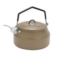 thumbnail image 4 of 1L Camping Kettle Water Kettle Cookware Teapot Coffee Pot Kettle for Backpacking Khaki, 4 of 9