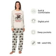 thumbnail image 2 of Family Matching Christmas Pajamas Dear Santa Merry Buckin Christmas Western Theme, 2 of 7