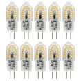 thumbnail image 4 of Dioche LED Bulb, 10Pcs 12LED 1.2W Ceiling Lamp Bulb, For Wall Light Ceiling Lamp Chandeliers Desk Lamps, 4 of 8