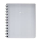 Pen+Gear January 2024 to December 2024 Weekly Planner, Gray, 9 in x 11 in