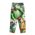 thumbnail image 5 of Kll Womens Vegan1 Print Pajama Pants Soft Pajama Bottoms For Women Cozy Lounge Pants, 5 of 9