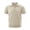 Khaki, variant on T Shirts for Man, Mens Knit Shirt Short Sleeve Hollow Out Knit Shirt Texture Knitted Dad Fathers Day Sweater Short Sleeve Navy XXL