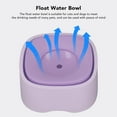 thumbnail image 4 of Pet Float Bowl Dog Cat Leak Proof Automatic Floating Water Dispenser Supplies ABS Square, 4 of 7