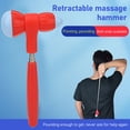 thumbnail image 4 of Manual Massage Hammer, Strong Percussive Force Massage Hammer Retractable Bendable Skid Resistance Handle Ergonomic Design  For Back For Waist, 4 of 8