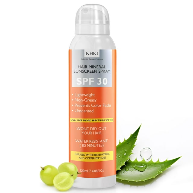 Spray protector solar para el cabello Rida Hair Research Institute SPF 30