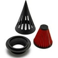 thumbnail image 4 of Krator Motorcycle Black Spike Air Cleaner Intake Filter Compatible with 2008-2009 Harley Davidson Rocker Softail, 4 of 4