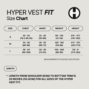 Hyperwear Hyper Vest FIT Adjustable Weighted Vest for Women – 10 lbs, Comfortable & Secure Zipper Fit