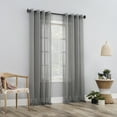 thumbnail image 5 of Mainstays Marjorie Crushed Sheer Voile Grommet Curtain Panel, 5 of 7