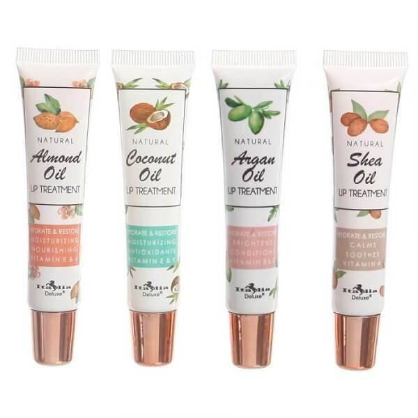 Italia Deluxe Natural Oil Lip Treatment [Shea Butter Oil, Argan Oil
