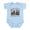 Sky Blue, variant on CafePress - Brooklyn Bridge Infant Bodysuit - Baby Light Bodysuit, Size Newborn - 24 Months