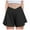 Black, variant on Fozruso Girls Flowy Shorts With Spandex Liner 2 In 1 Athletic Running Shorts With Pockets Kids Butterfly Skorts Sizes 13-14 Years