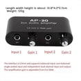 thumbnail image 2 of Dual Channel Amplifier Amplifier AP-20 for Live Sound Card Speaker, 2 of 5