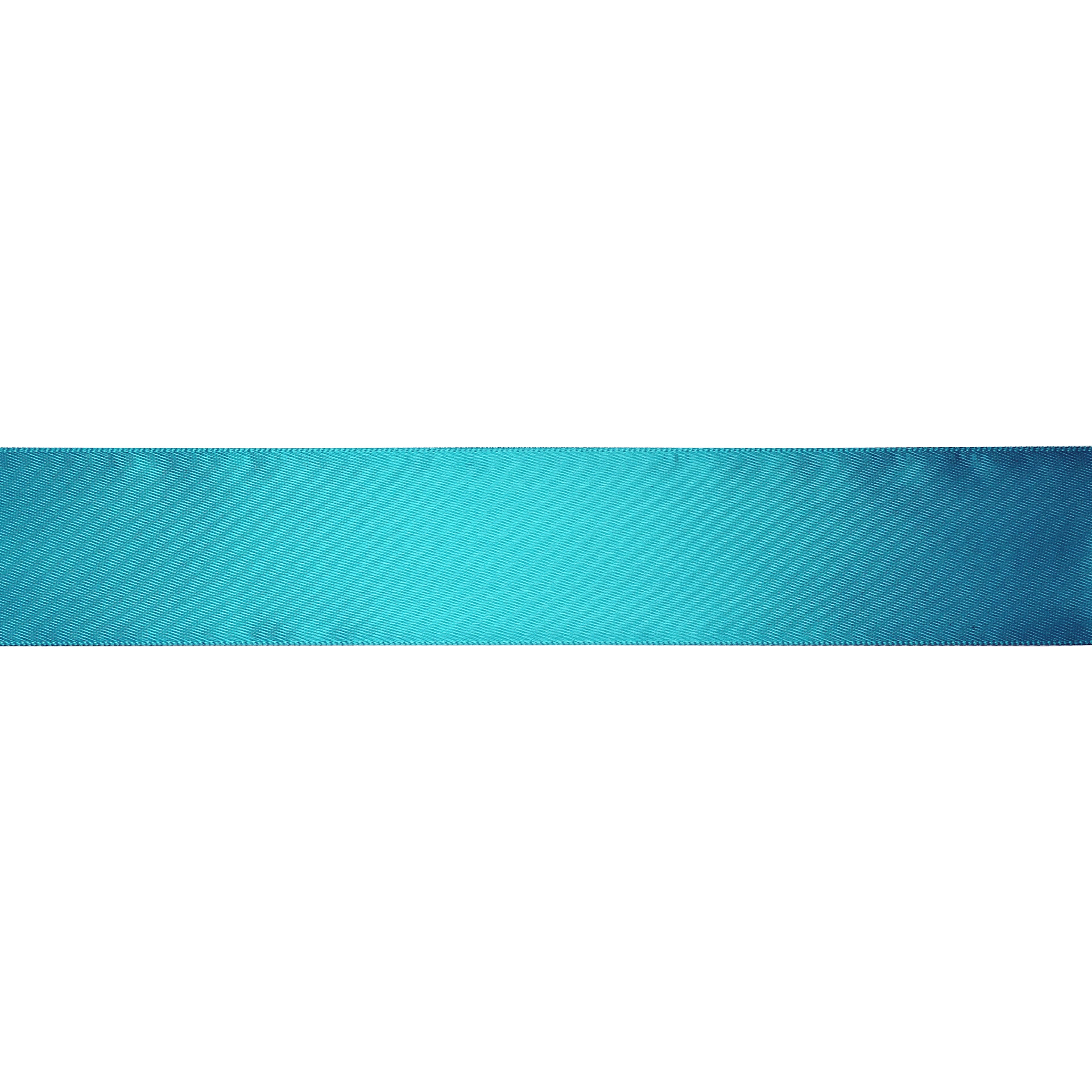 1.5" x 3yd. Dark Turquoise Satin Ribbon by Celebrate It – Non-Wired Woven Selvage Edge - Ideal for Gift Wrapping - Crafts & Decor - 12 Pack