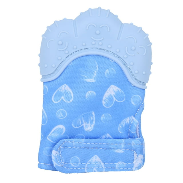 Guantes para mordedor, guantes para mordedor de bebé, juguete para mordedor de dientes, juguete para mordedor para niños, diseño aerodinámico