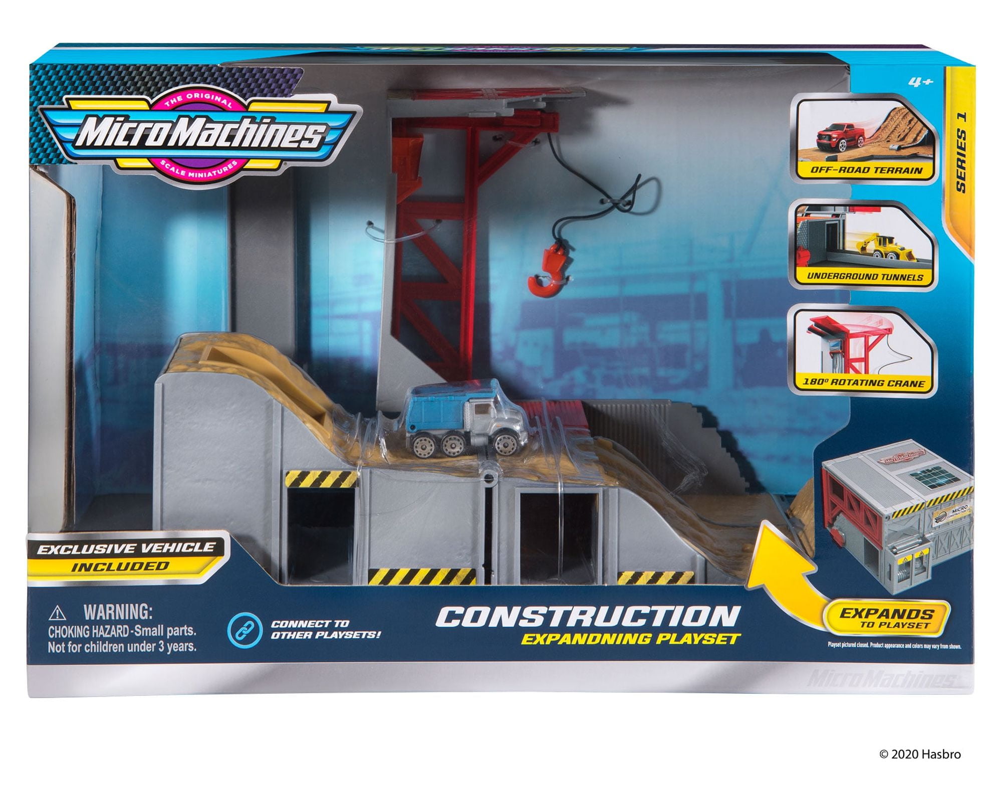 MICROMACHINES Medium Transforming Playset Gas Station - Walmart.com