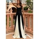 thumbnail image 1 of Vestido largo de malla con retazos en contraste para mujer, traje elegante ajustado con tirantes y Espalda descubierta, ropa de noche elegante para verano, 1 of 5
