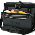 thumbnail image 3 of Titan by Arctic Zone 30 Can, 20 Quart Zipperless Soft Cooler, Sharkskin Gray, 3 of 6