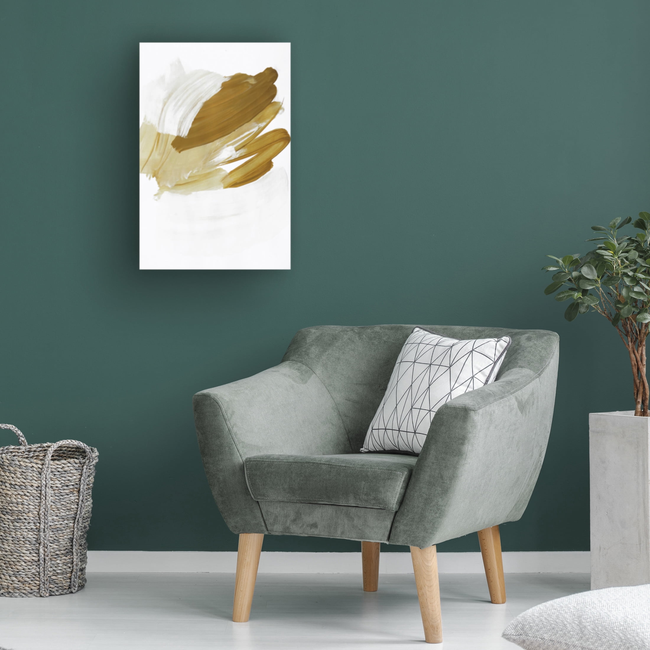 Canvas Wall Art - Incado 'Brushes' Wall Art for Living Room, Bedroom, or Office Décor by Trademark Fine Art - 12 x 19 Inches