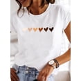thumbnail image 2 of Playera EMMA'S para Mujer Estampado Corazón Cuello Redondo, 2 of 7