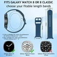 thumbnail image 3 of FL 6 Pack Bands Compatible with Samsung Galaxy Watch 8 40mm 44mm 8 Classic 46mm Watch Bands, 3 of 6