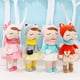 thumbnail image 4 of Conejo, conejo, muñeca, linda muñeca, figura de conejo de orejas largas, unicornio, zorro, gato, 4 of 4
