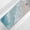 Beach With Waves, variant on Blue Bathtub Mat Non Slip, 40x16 inch Bath and Shower Safety Mats, Vintage Sea Turtle Tub Mat for Bathroom, Tub Shower Mat with Drain Holes and Suction Cups