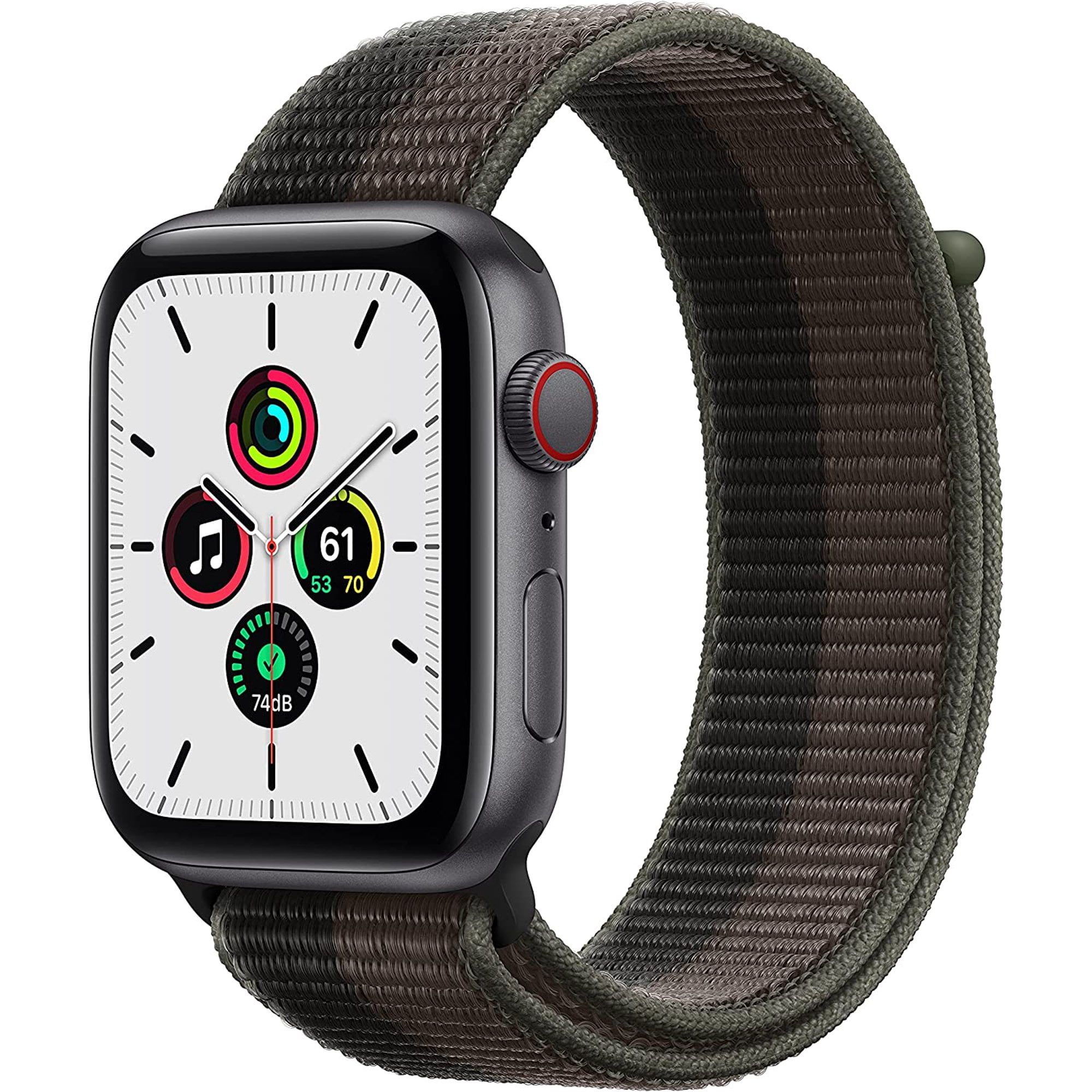 ★Apple Watch Nike SE GPS＋Cellularモデル 40m Apple Watch Nike SE（GPSモデル）- 40mmスペースグレイアルミニウム