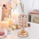 thumbnail image 5 of Candelabro decorativo de cristal con forma de pilar, de lujo, para mesa. 31 cm de alto, 5 of 9