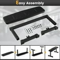 thumbnail image 4 of Topcobe Flat Weight Bench 660 LBS Heavy Duty Strength Training Bench, Workout Bench Press Set for Home Gym Strength Training, Sit Up Bench for Full Body Fitness, Black, 4 of 7