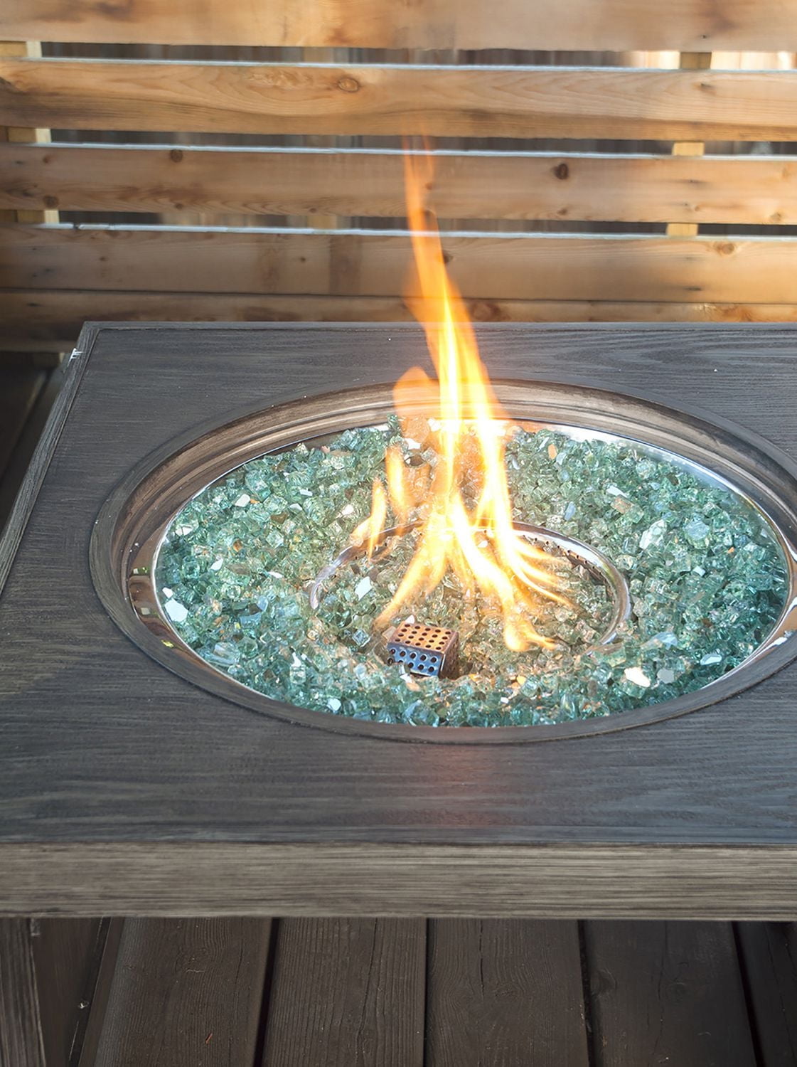 Paramount "luminous Sea Green" Reflective Fireglass - 40 Lbs