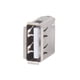 thumbnail image 5 of 30 x Conector USB A Hembra Recto Tipo de Soldadura, 5 of 5