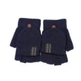 thumbnail image 1 of Gants Convertibles Chauds Tricotés pour Hommes avec Demi-Doigt Design Convertible Sans Doigts pour Activités Extérieures, 1 of 4