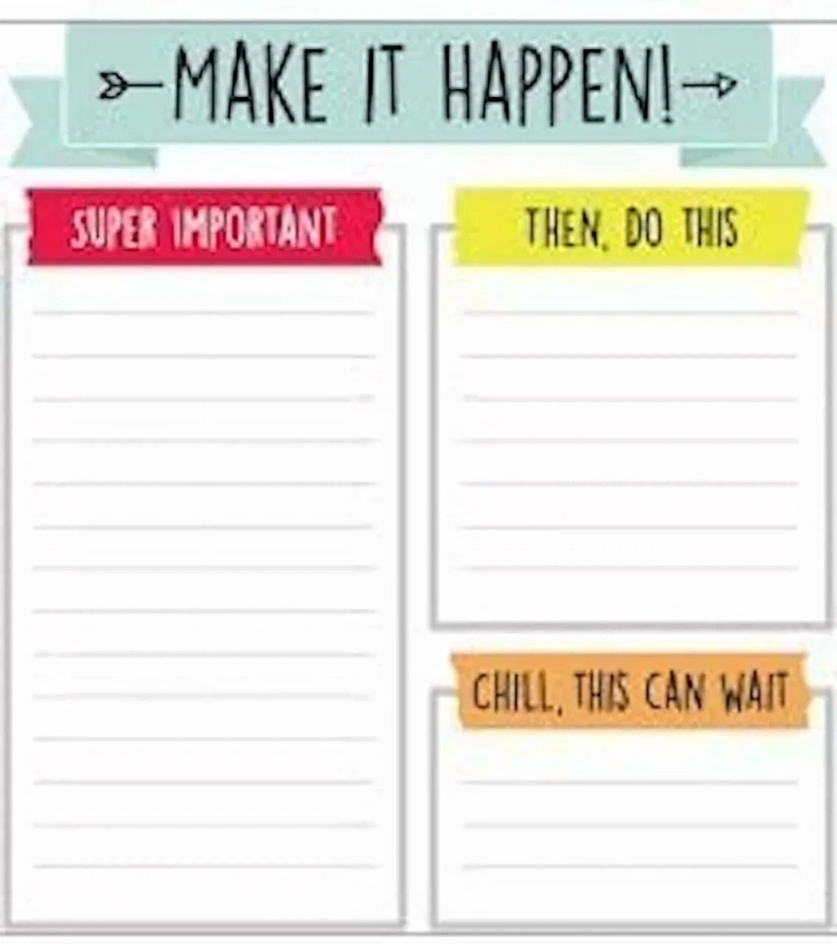 BUTTERFLY- 2 Pack - Carson Dellosa Aim High Make It Happen Notepad, 50 Sheets