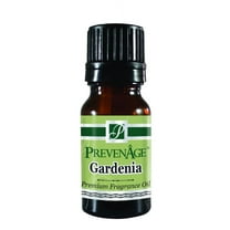 Gardenia Fragrance Oil 10 mL / .33 Oz Aromatic Premium Grade Scented Perfume Oil by PrevenAge Made in USA / FAST DELIVERY
