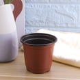 thumbnail image 4 of SHISUYAN 30pcs Plastic Flowerpot Succulents Flower Pot Basin Pot Creative Breathable Flower Pot(10cm In Diameter), 4 of 8