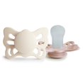 thumbnail image 1 of Chupete FRIGG Butterfly SilkySoft de silicona para 0-6 meses crema, 1 of 3