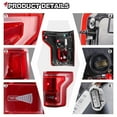 thumbnail image 6 of 2015-2017 Ford F150 LED Tail Light Assembly with Blind Spot Alert Monitor Compatible with Ford F-150 Raptor Lariat Limited Platinum King Ranch (Rear Right Passenger Side), 6 of 7