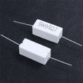 thumbnail image 3 of 30 Pcs Résistance de Ciment Céramique à Plomb Axial 0,5 Ohm 5W, 3 of 7