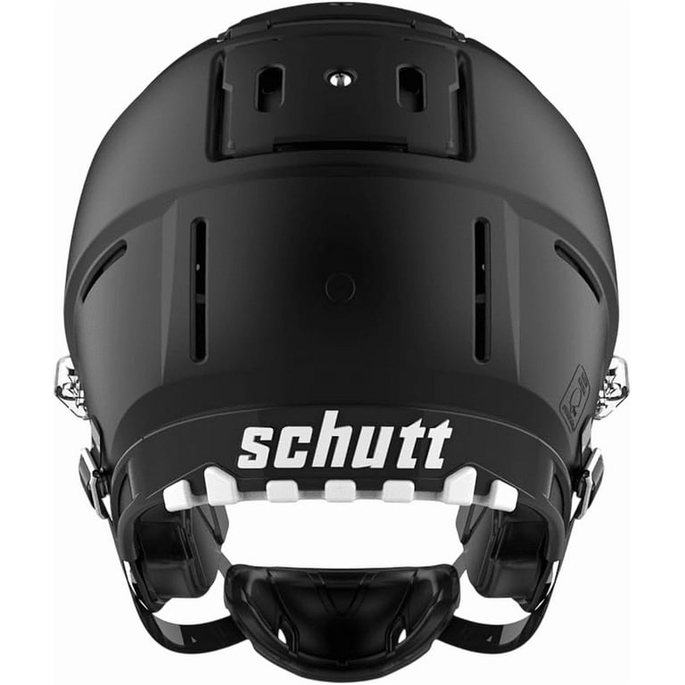 Schutt F7 LX1 Youth Football Helmet, Large, Matte Black, TPU