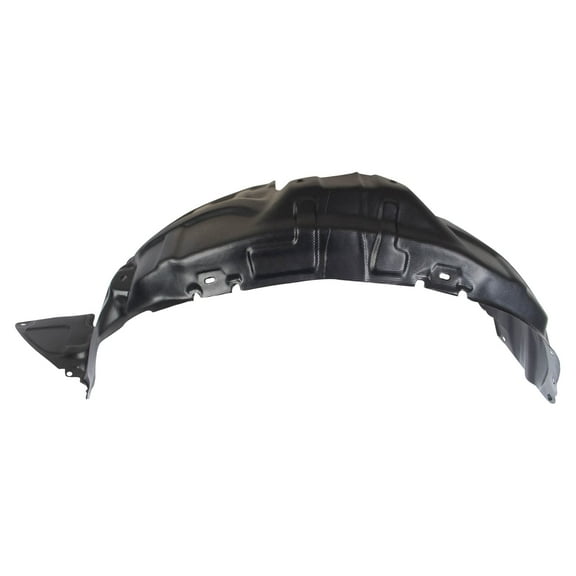 TRQ Front Left Inner Fender Liner Black Drivers Side Fits Select 2011-2014 Mazda 2 MA1248146